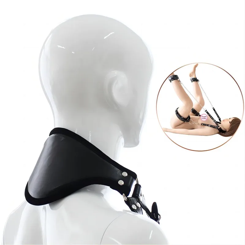 Hot X Pillows Spreader with Open Leg Cuff Bondage Set Ankle Cuffs Sex Pillow BDSM Flirting Sex Toys for Woman Couples Slave