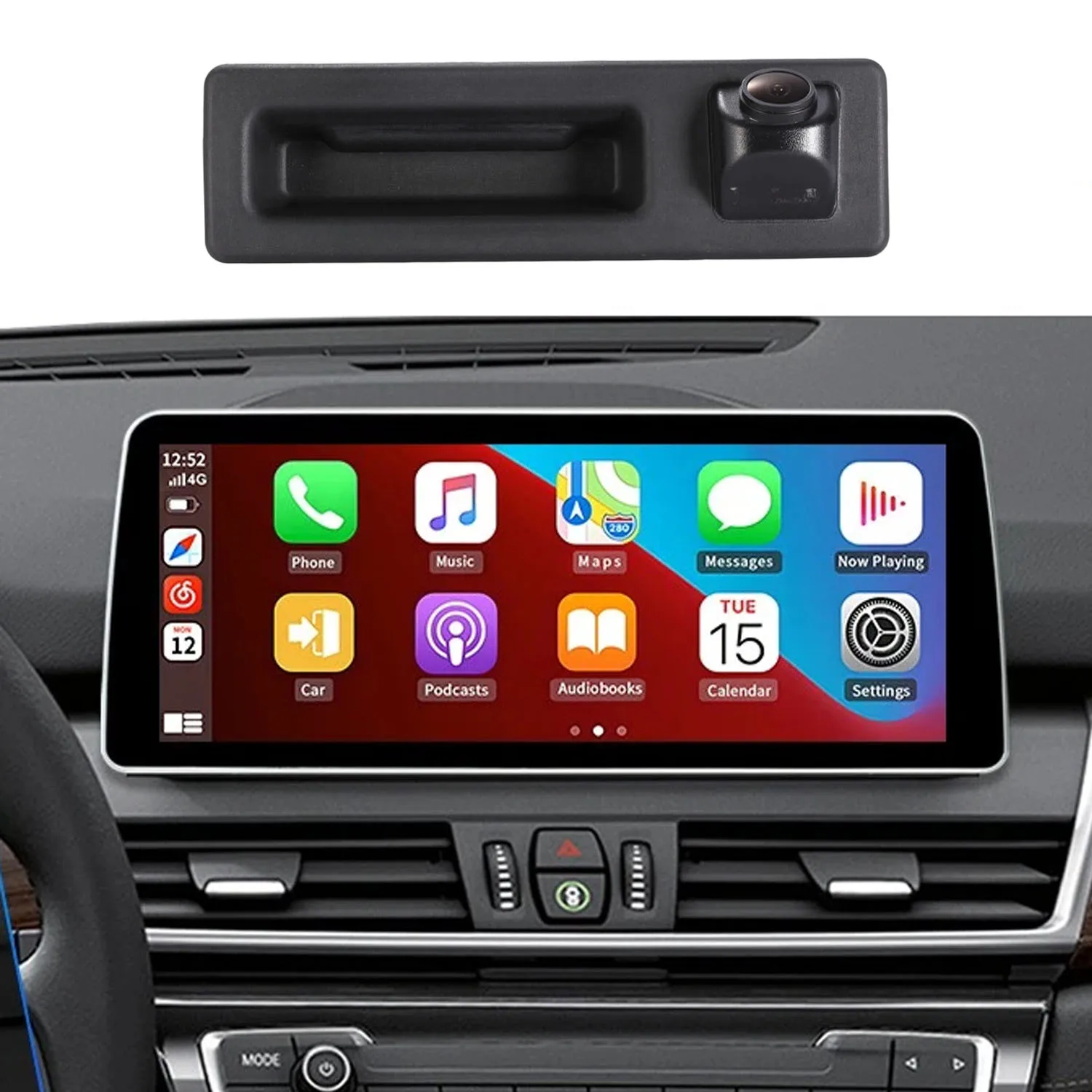 Android Car radio Carpaly GPS Navigation+AHD Reverse camera For BMW 2 Active Tourer F45 F46 214d 216d 216i 218i 220d 220i 225i