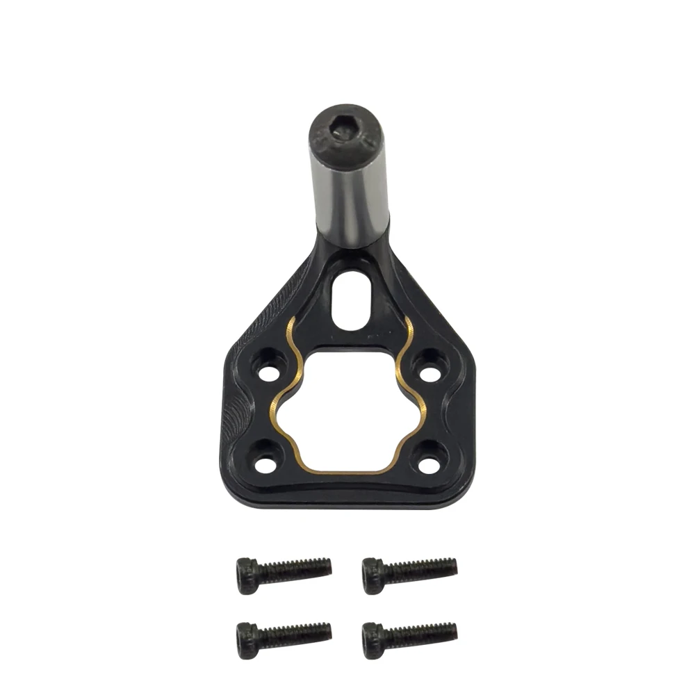 CNC  Aluminum Spare Tire Carrier Wheel Mount Holder For 1/24 Axial SCX24 AXI00001 C10 AXI00002 Ford Bronco  Rc Car Upgrade Parts
