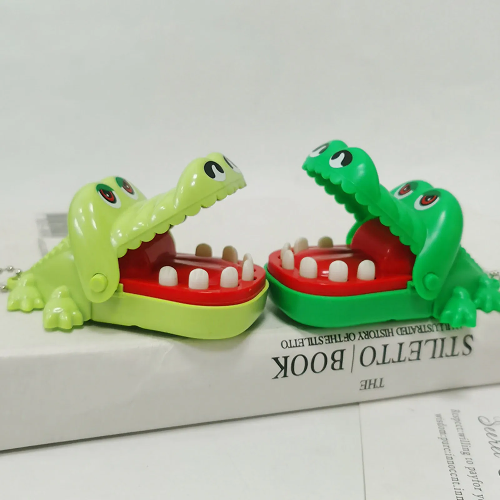 Crocodile Teeth Toys Biting Finger Dentist Games Interactive Funny Biting Finger Toy Creative Non‑ for Family Games