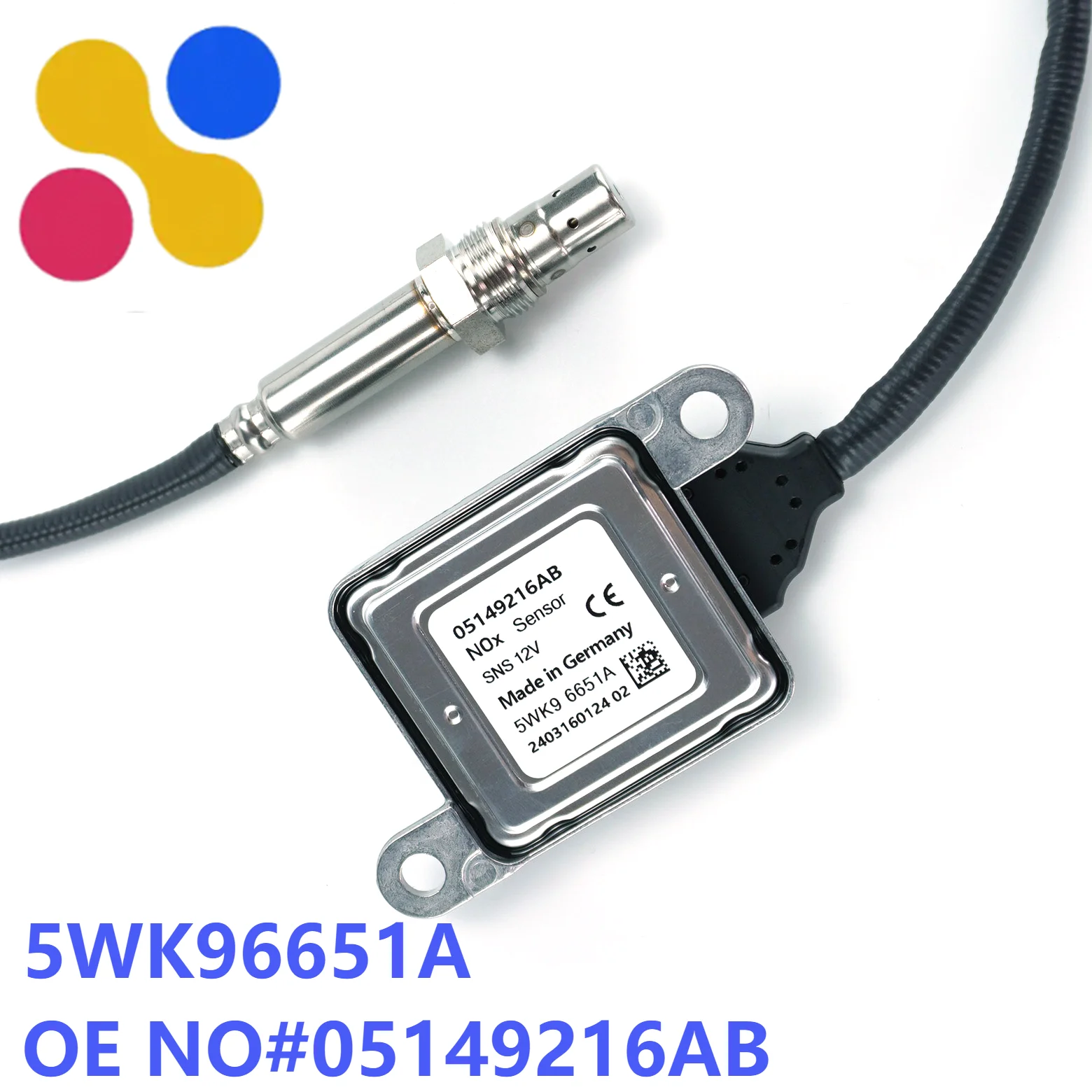 

5WK96651A 05149216AB New Nitrogen Oxygen Sensor 12V High Quality NOx Sensor For CHRYSLER For Dodge Ram 3500 4500 5500 5.7L 6.7L