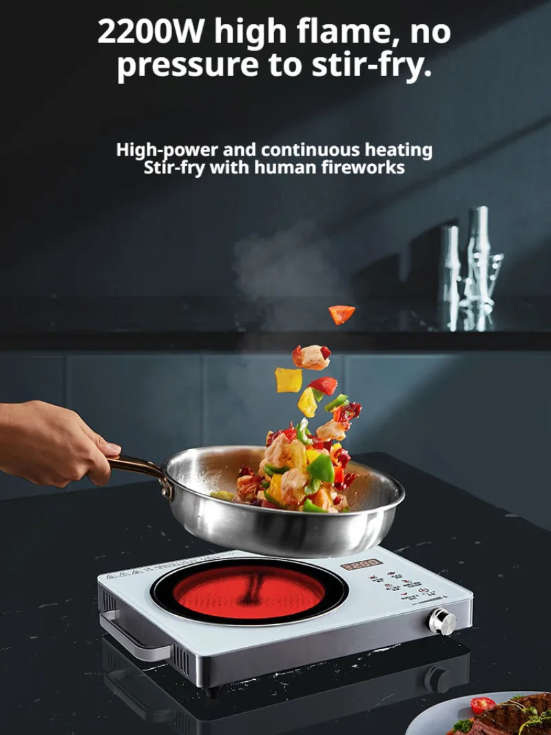 【Multi Specification Plug】 Household High-power Electric Ceramic Stove Touch Sensitive Multifunctional Waterproof Induction