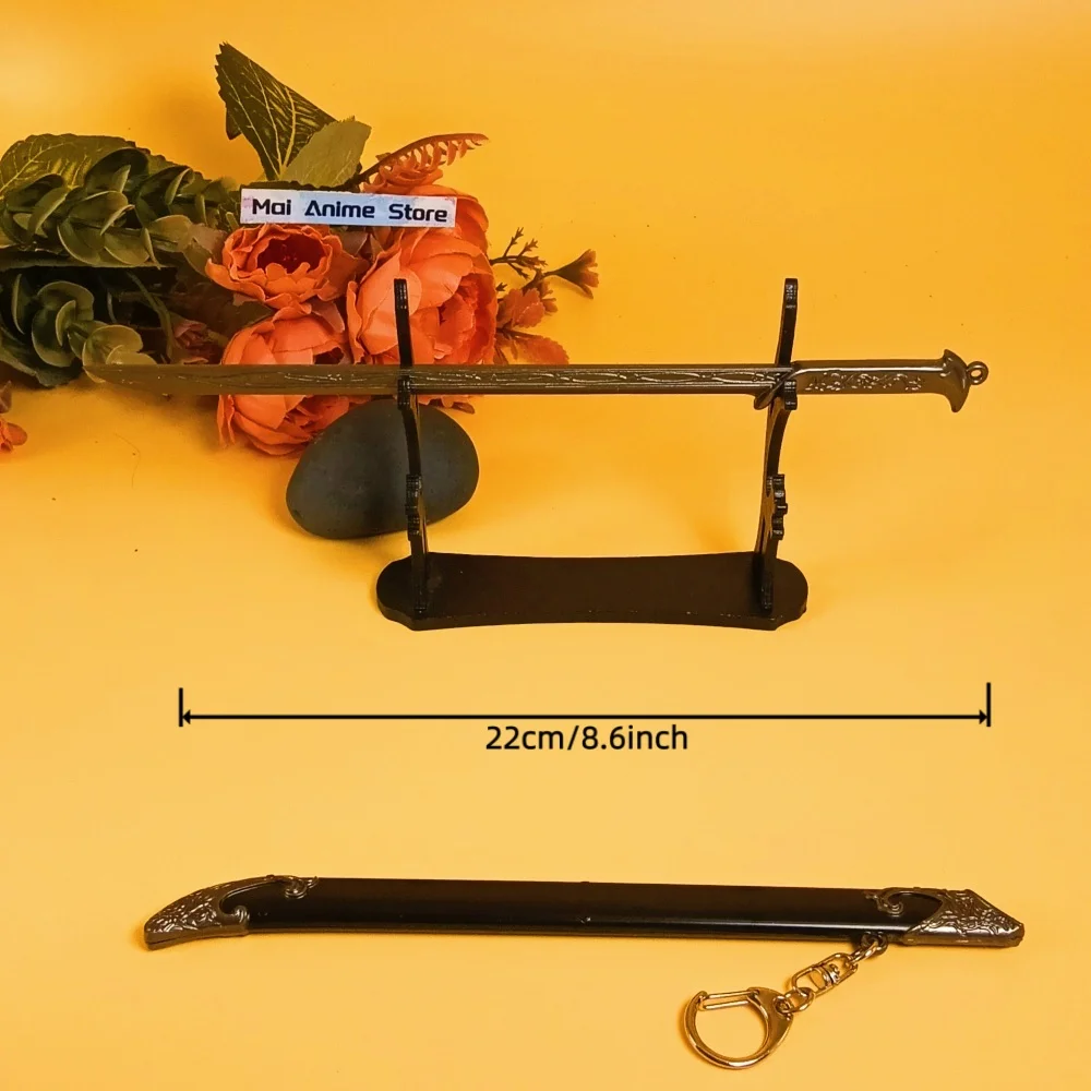 8.6インチ バギンズ刀 中世 グラムドリング ナルシルリング アラゴルンの剣 本物の指輪 サムライセイバー 金属製忍者ナイフ 非研磨玩具 ギフト