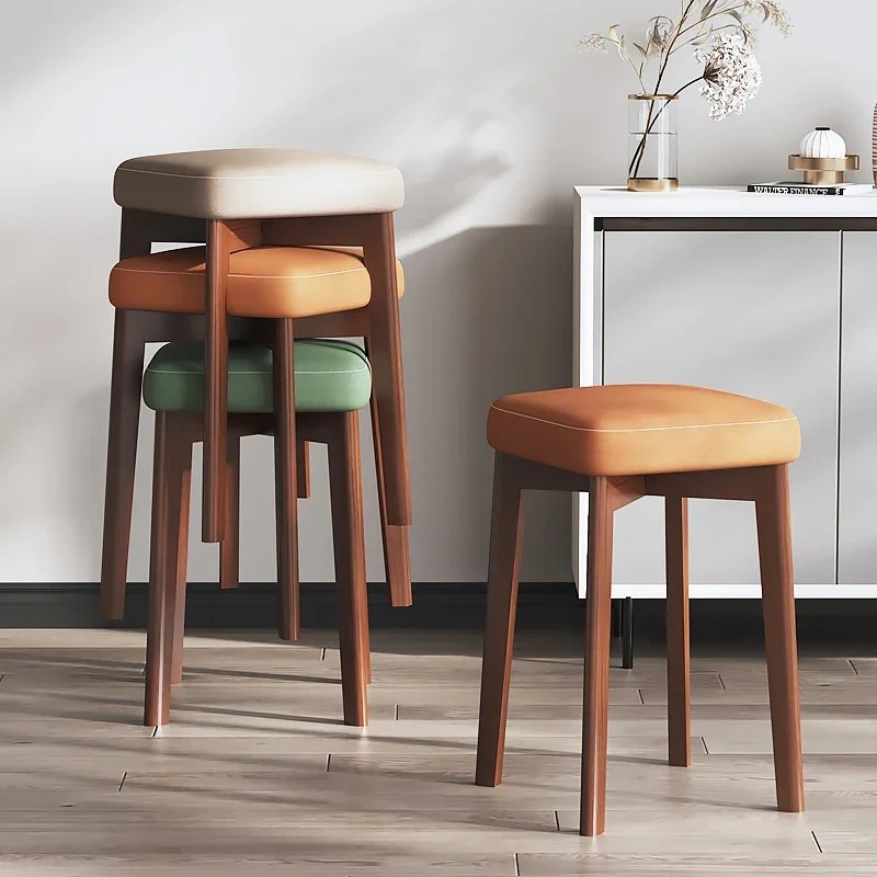 

High Kitchen Stool Telescopic Rustic Chairs Dining Small Room Stools Auxiliary Rattan Krzesla Do Jadalni Dining Room Furniture