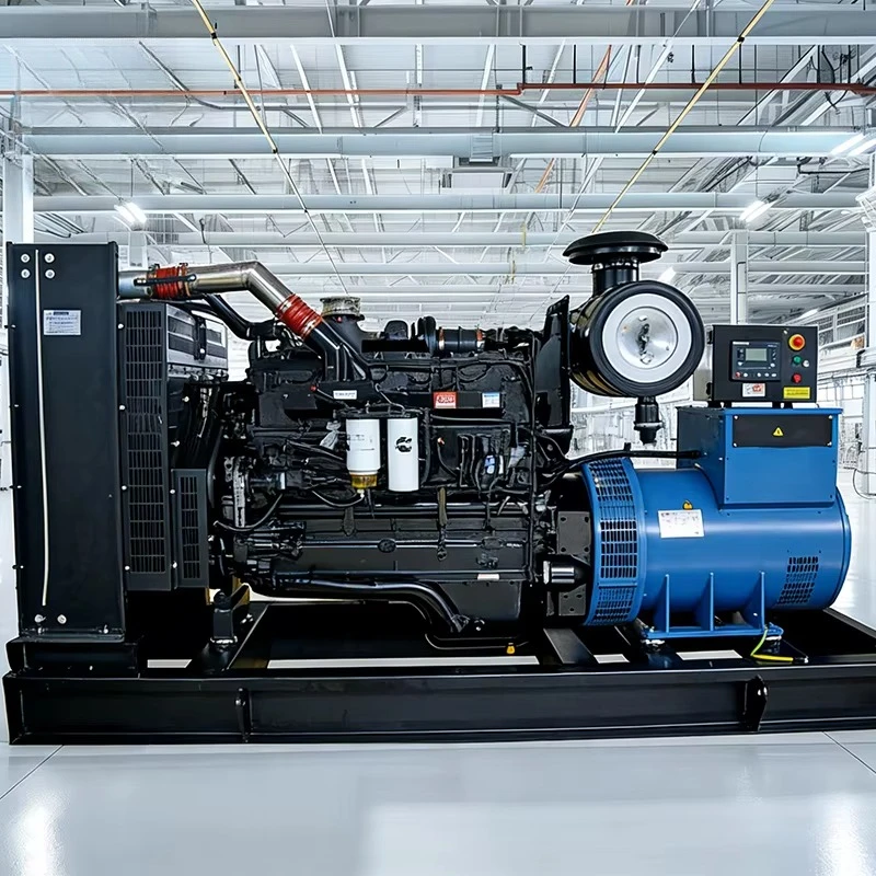 300kw Open Type Petrol Generating Set High Efficiency Electric Start Genset Factory Price
