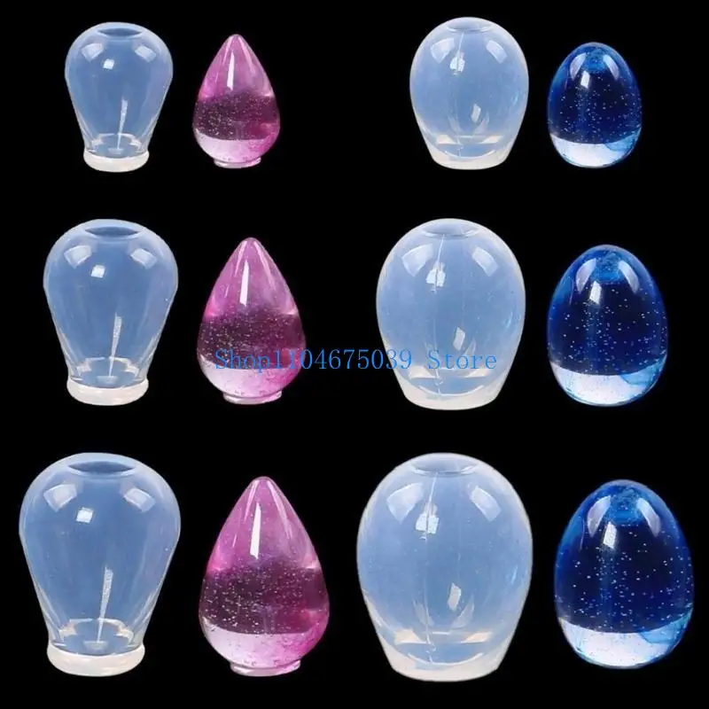 5ASD Mini /Water Droplet Mould على شكل سيليكون على شكل استوديو ومعارض منزلية