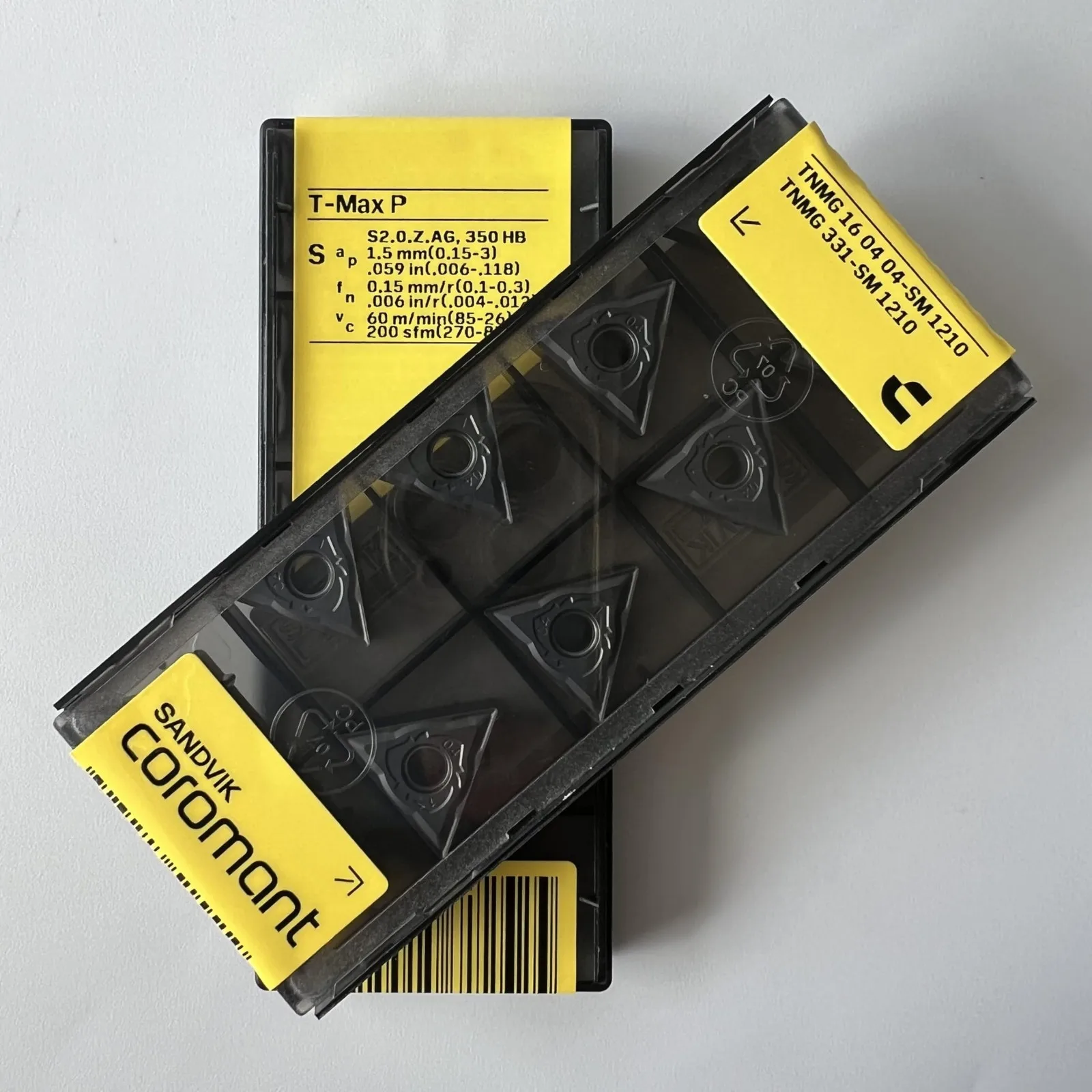 SANDVIK / TNMG160404-SM 1210 / Pisau paduan keras asli Swedia 10 Pcs