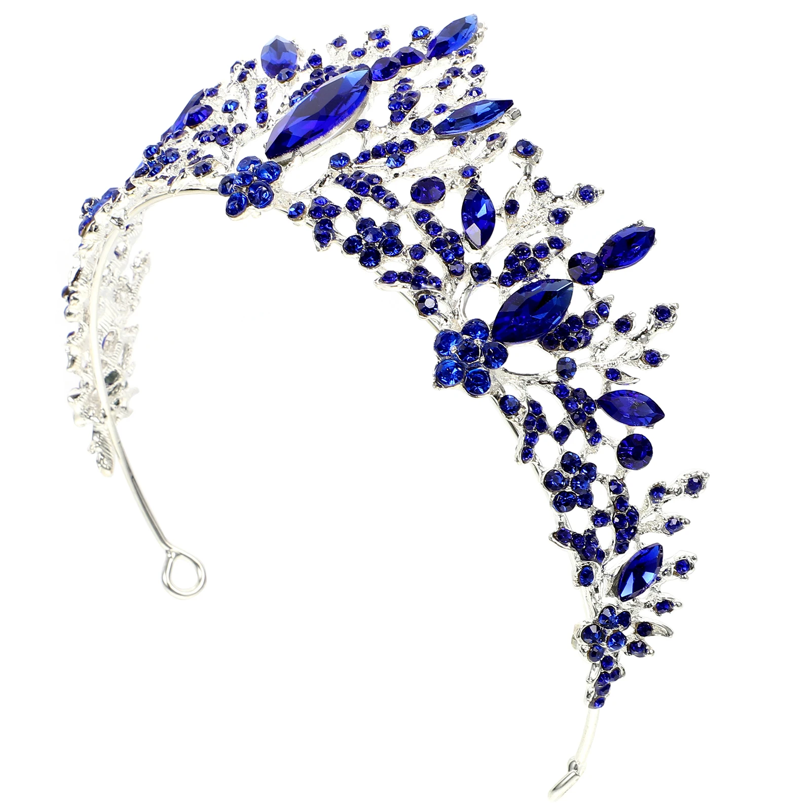 

Crown Hair Band Rhinestone Hoop Headband Women Bridal Wedding Party Accessories Elegant Style Hair Decoration Jewelry