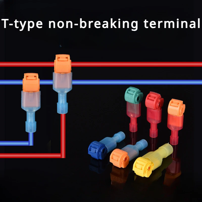 T1 T2 T3 T type quick terminal without breaking wire quick wiring clamp T type terminal