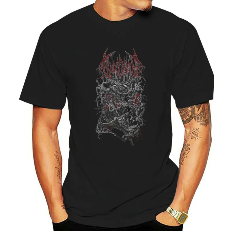 

Bloodbath Swedish Old School Death Metal Pattern Printing Summer Luxury Brand Cotton Men's and Women's T-Shirts Short Sleeves
