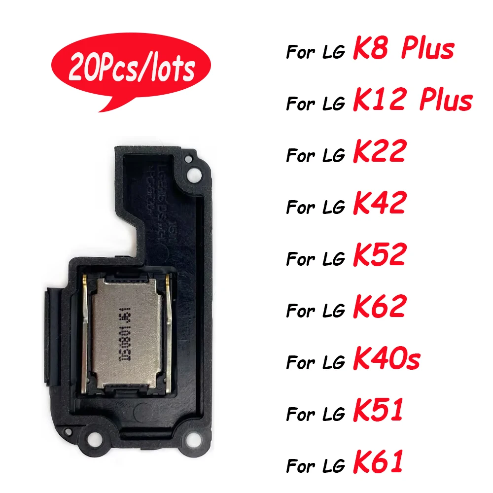 

20 шт., динамик для LG K22 K41S K50S K51 K52 K62 K12 K8 Plus K50S K51S
