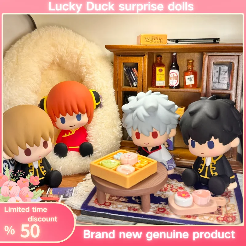 

Подлинная Potepotte-R Gintama капельный клей сидячая глухая коробка Kagura аниме классические комиксы модные игрушки периферийные фигурки подарки на заказ