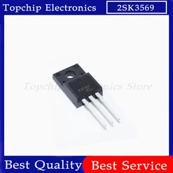 5 uds 2SK3569 TO-220 K3569 TO-220F TO220 nuevo transistor MOS FET