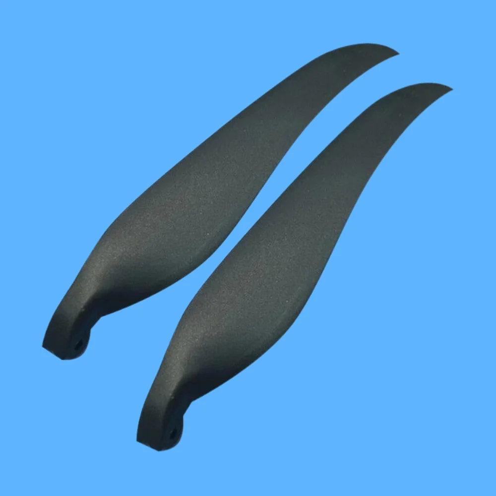 

2 Pair Rc Airplane Plastic Folding Paddle Diameter9 -12 inch Black Folding Propeller for RC Airplane Parts & Glider