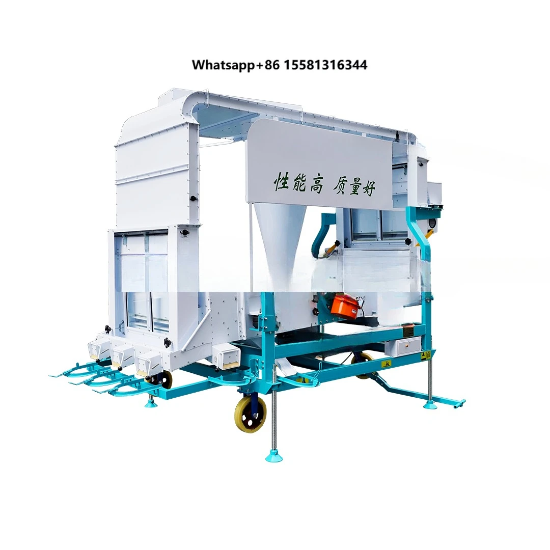 Seed Gravity Separator Coffee Cocoa Beans Vibrating Grading Machine Corn Grain Cleaning Machine