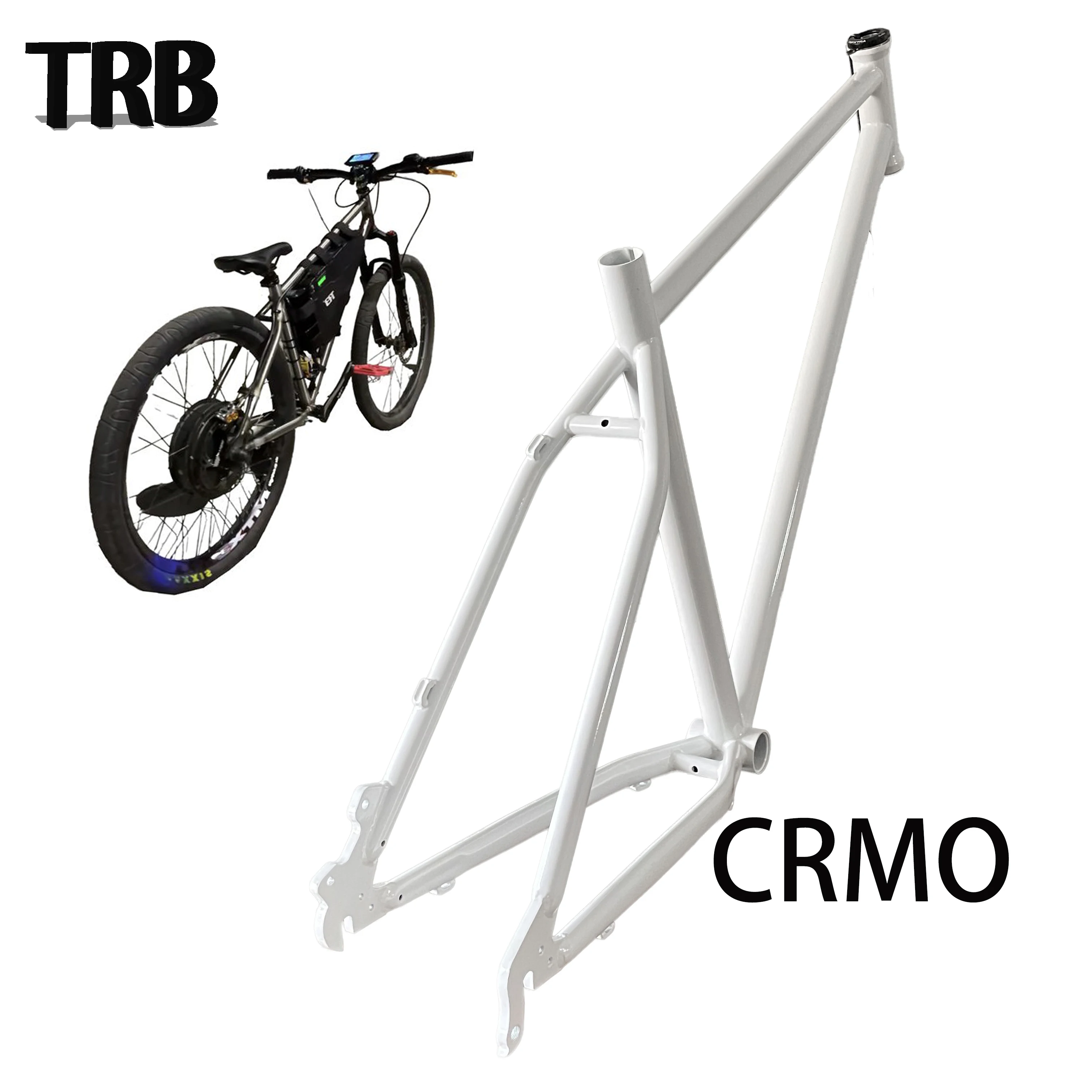 

TRB Guangdong Steel Bicycle Frame Handmade Chrome Molybdenum Long-lasting Electric Bike Parts Reliably Built