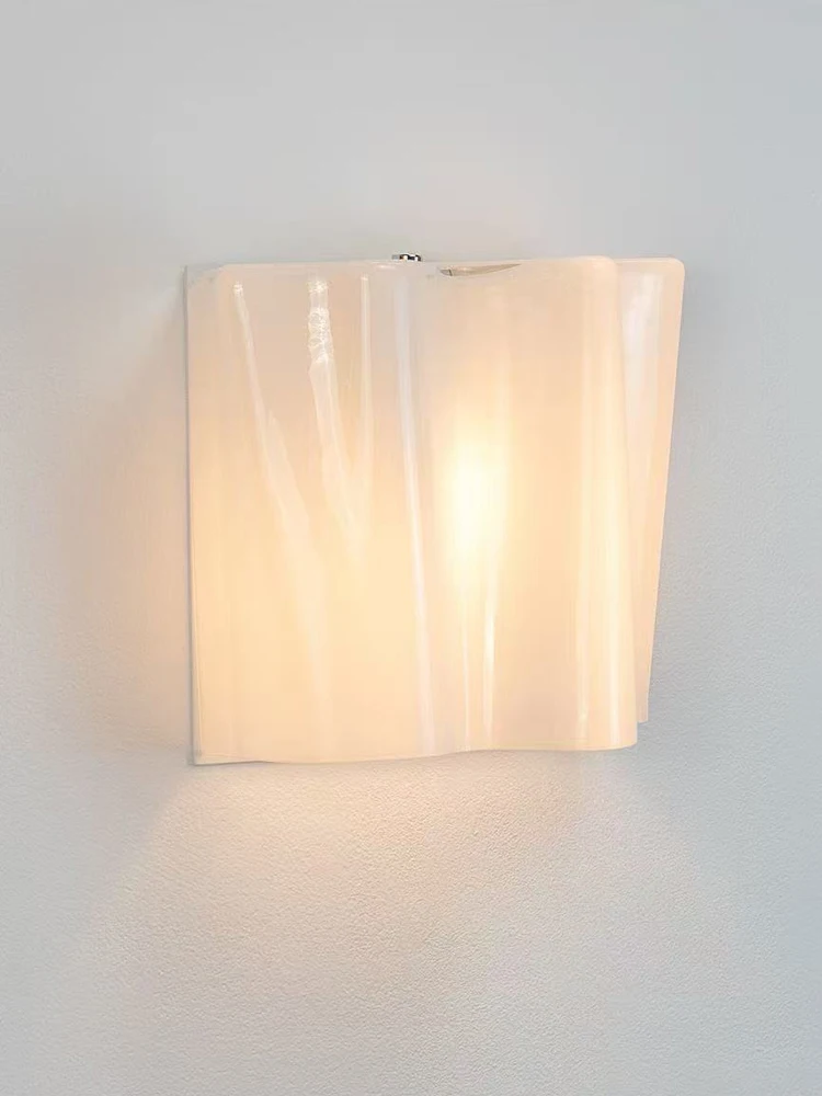 Bright White Glass Interior LED Wall Lamps Indoor Wall Lights for Living Room Sconces Bedside Home Decor Luces
