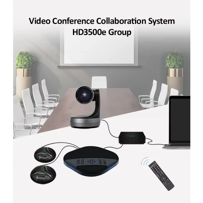 JJTS KATOV 10X Video And Video Conferencing Kits USB PTZ Video Confrence Camera & Speakerphone & Hub