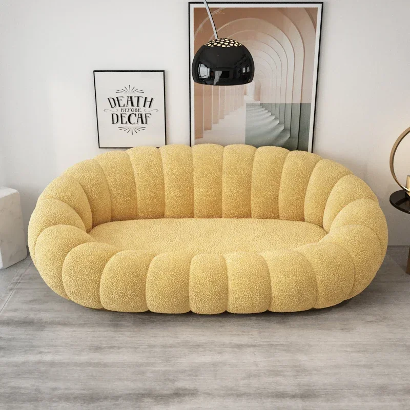 

Reception Relax Living Room Sofa Yellow Sponge Dormitorio Grande Living Room Sofa Minimalista Nordic Canape Salon Furnitures