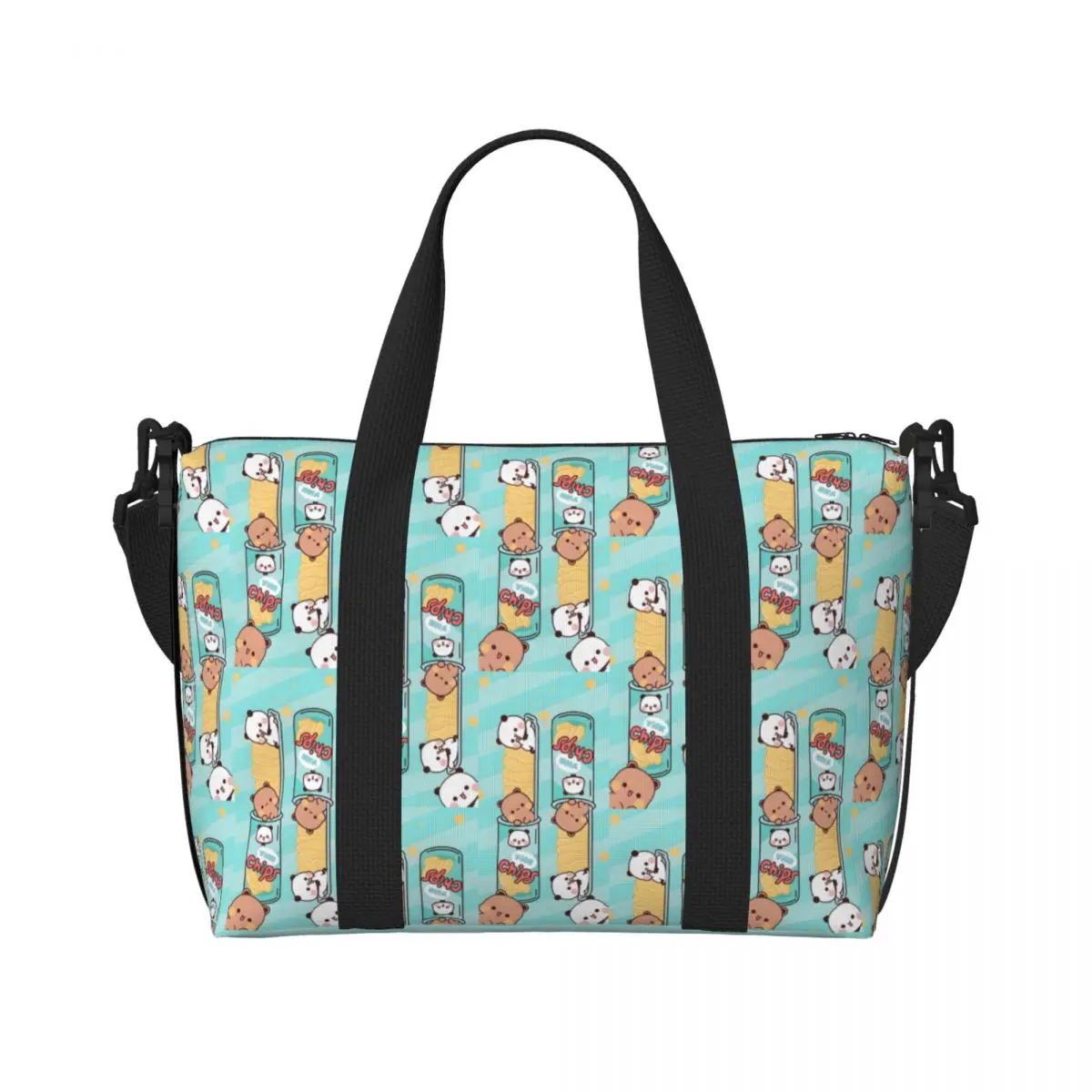 

Женская большая сумка Bubu Dudu на заказ, большая вместительная анимационная спортивная пляжная дорожная сумка на плечо