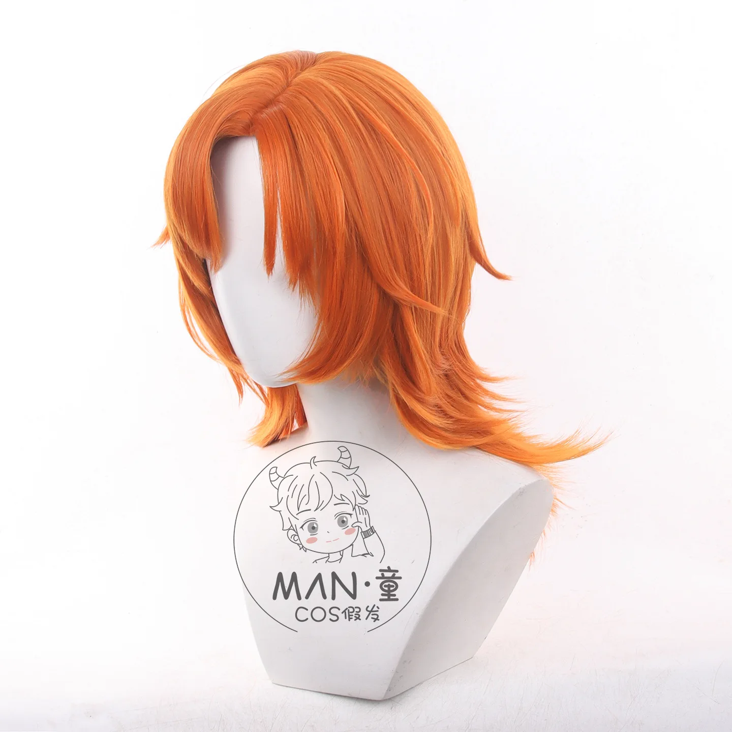 Zootopia 2 Nick Wilde Peruca Cosplay Nick Grande Couro Cabeludo Top Lobo Cauda virada Halloween