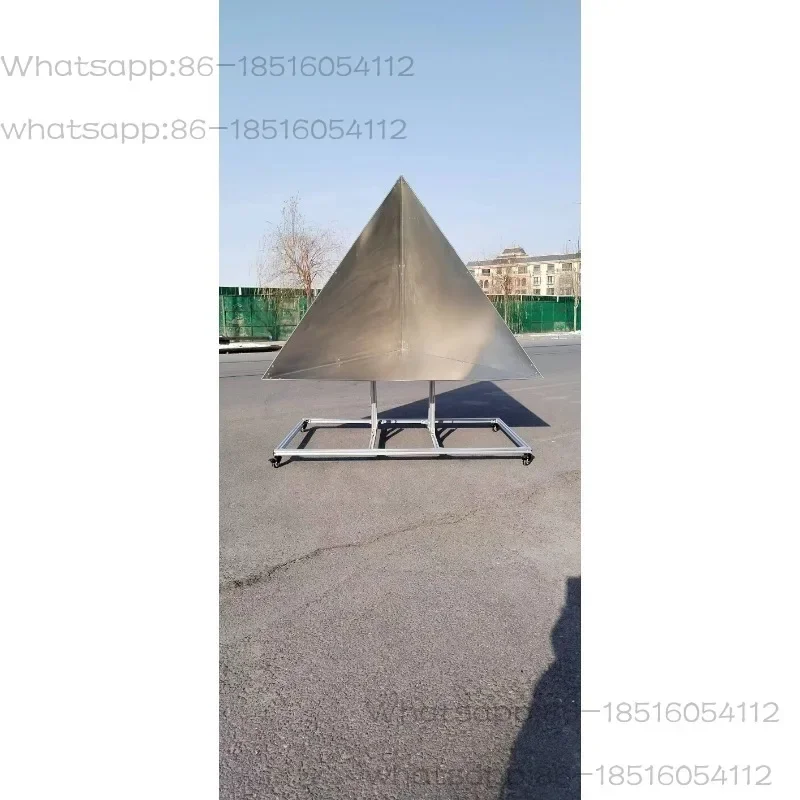 Large radar angle reflector, scientific research angle reflector with base adjustable pitch angle