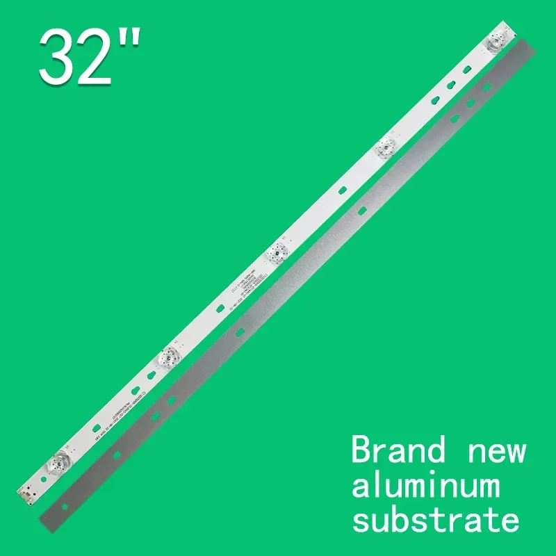 TV LED popular, 5LEDs, 3V, 550mm, LE32A30G, LE32AL88A71, LED32D05-ZC15AG-03, LED32D05-ZC14AG-01, LED32D05-ZC23AG-01, LED32D05, 2pcs