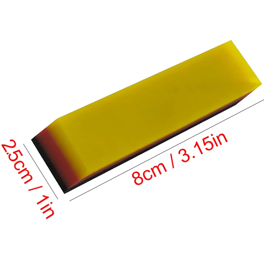 CNGZSY 2/5/10pcs Soft PPF Car Vinyl Wrapping Squeegee Paint Protective Film Install Rubber Scraper Window Tinting Cleaning Tool