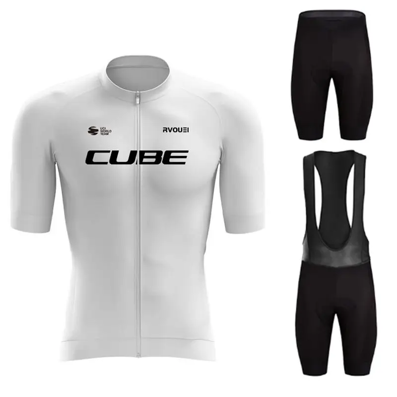 Летняя спортивная летняя дышащая одежда для велоспорта, униформа MTB Rvouei Cube, мужской трикотаж с короткими рукавами, велосипед Maillot Ropa De Ciclismo