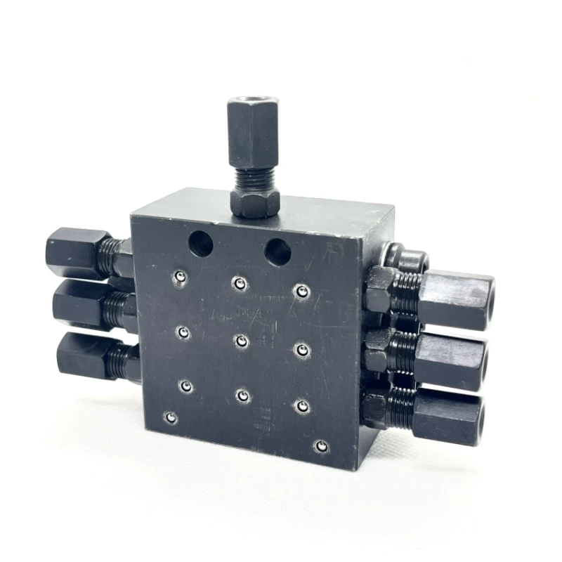 

SSV distributor pump truck paver valve block Sany Zhonglian butter distributor grease distribution valve progressive JPQ