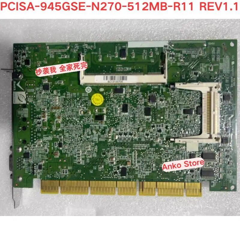 Second-hand test OK  PCISA-945GSE-N270-512MB-R11 REV1.1 motherboard