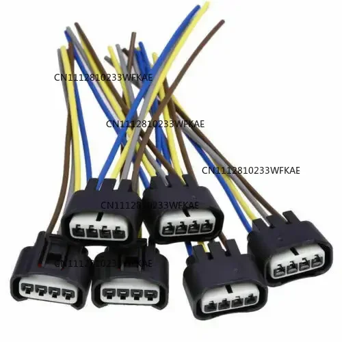 Pack of 6 Ignition Coil Plug Connector Harness 4-way For TOYOTA YARIS Lexus 90980-11885