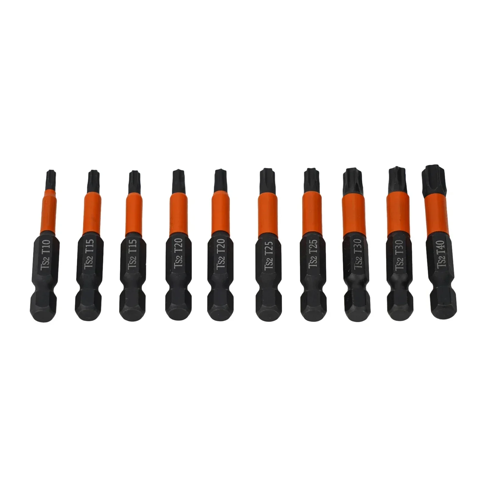 Imagem -05 - Torx Hexagonal Chave de Fenda Bit 50 mm Hex Haste Cabeça Magnética T10-t40 h5 64-h5 16 para Furadeira de Impacto Elétrica Mão 10 Peças