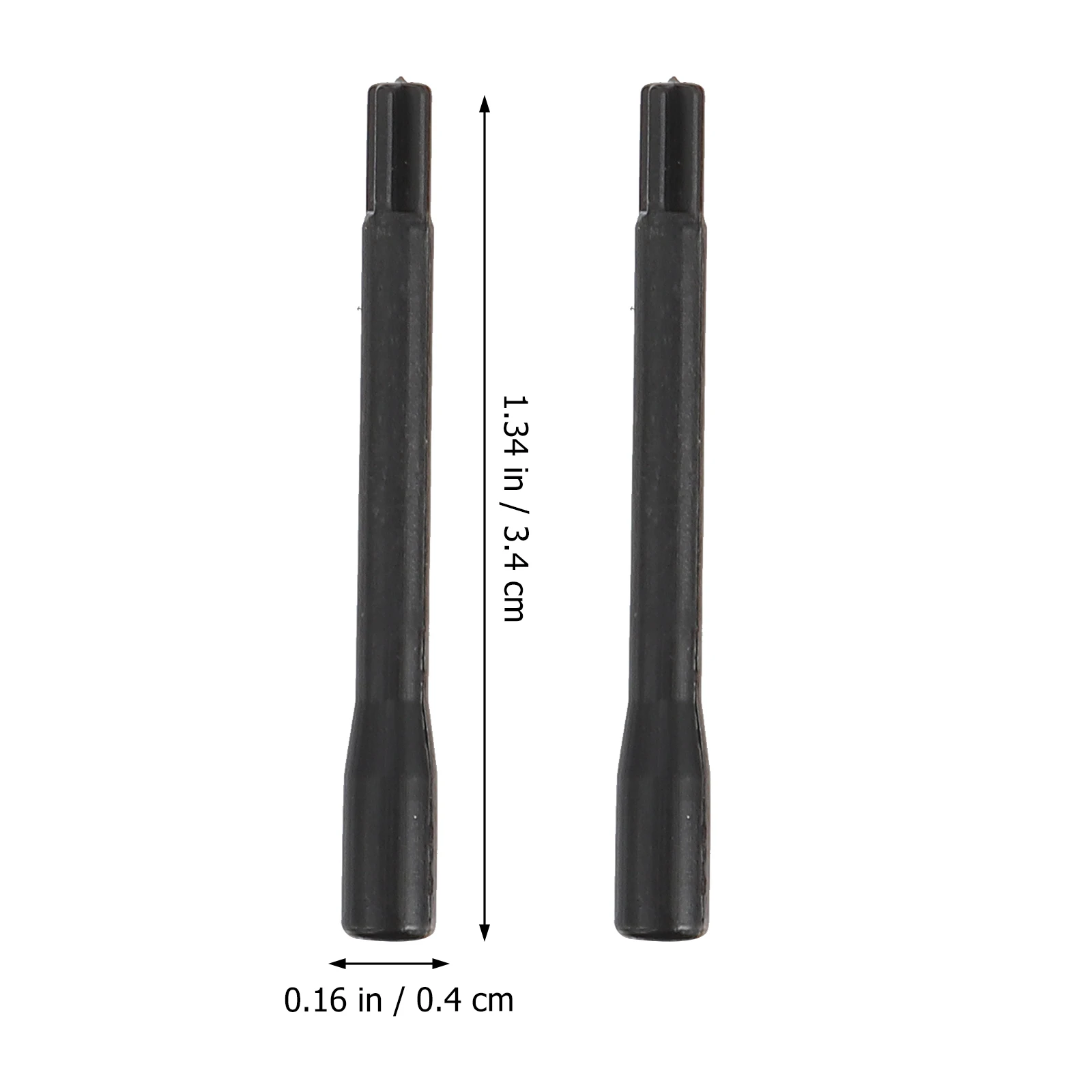 

200pcs Color Stir Stick Microblading Pigment Mixing Rod Black Supplies Stirring Blade Essential Tools
