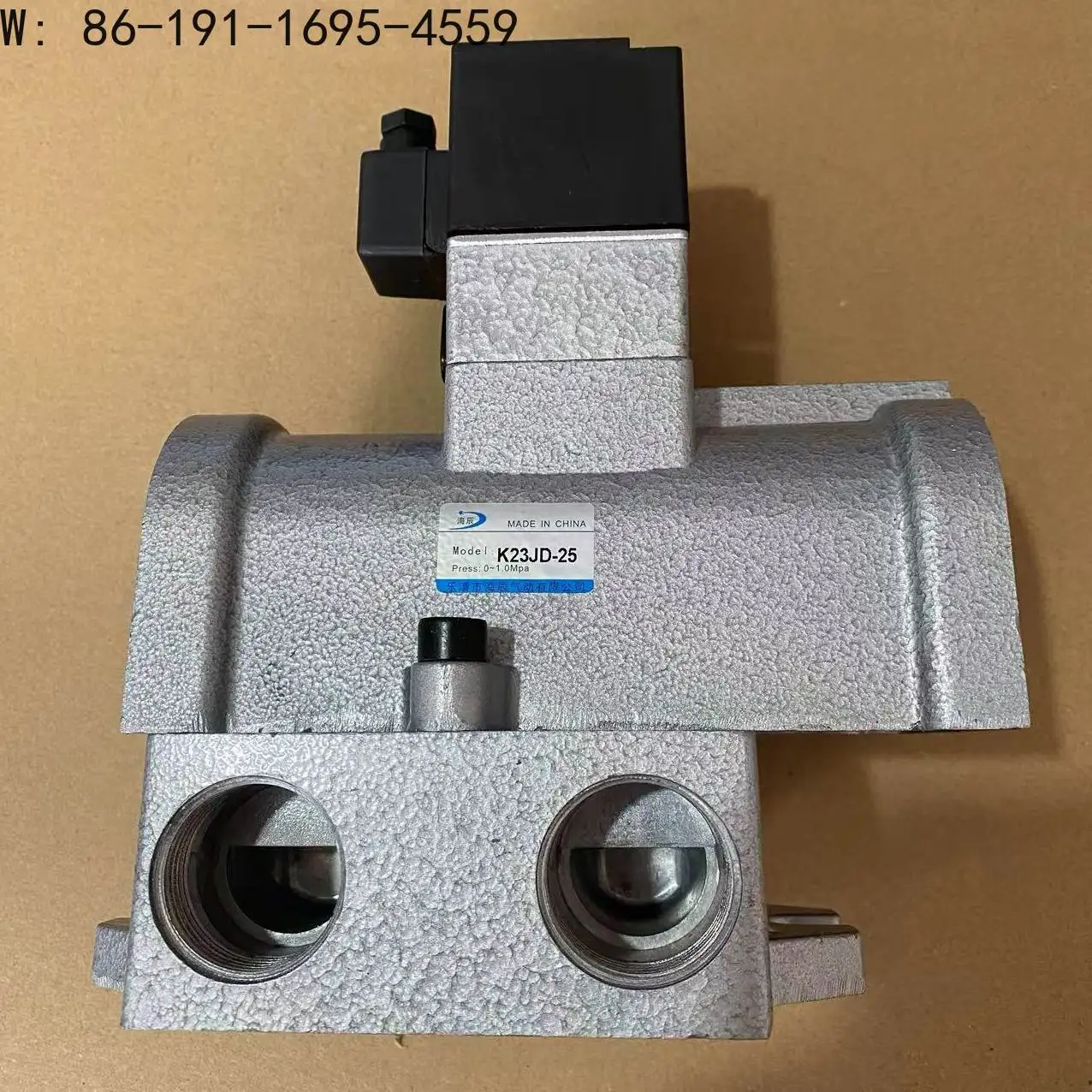 

K23JD-25 pneumatic solenoid valve K23JD-15 cut-off two-position three-way electronically controlled directional valve K23JD-20