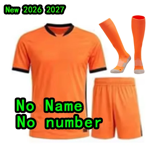2026 Nederlandse tenue Aangepaste numerieke letters Nieuw ok26 tenue shirt Nederland
