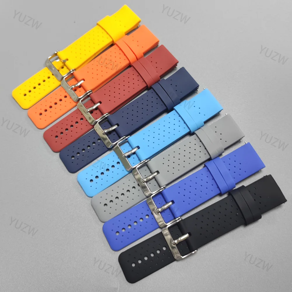 20 22mm Sports Breathable Bracelet For COROS Pace 3 Strap For COROS Pace 2 APEX 2 Pro 46mm 42mm Silicone Smartwatch Watch Bands