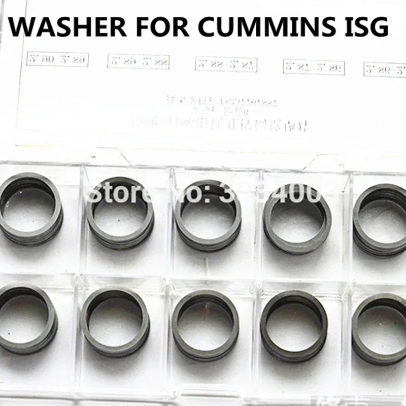 

CRIN Common Rail Injector Nozzle Armature Lift Adjusting Washer Gaskets for CUMMINNNS ISG Repair