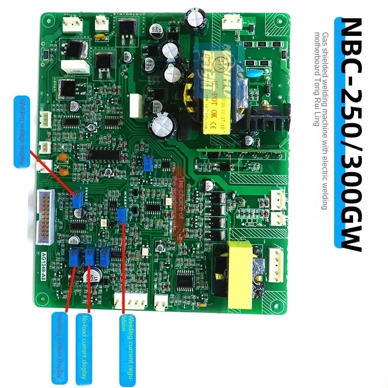 NBC 250GW Control Board NBC-300GF Gas Welding Machine Main Control Board Tongrui + Ling Electric Welding Machine