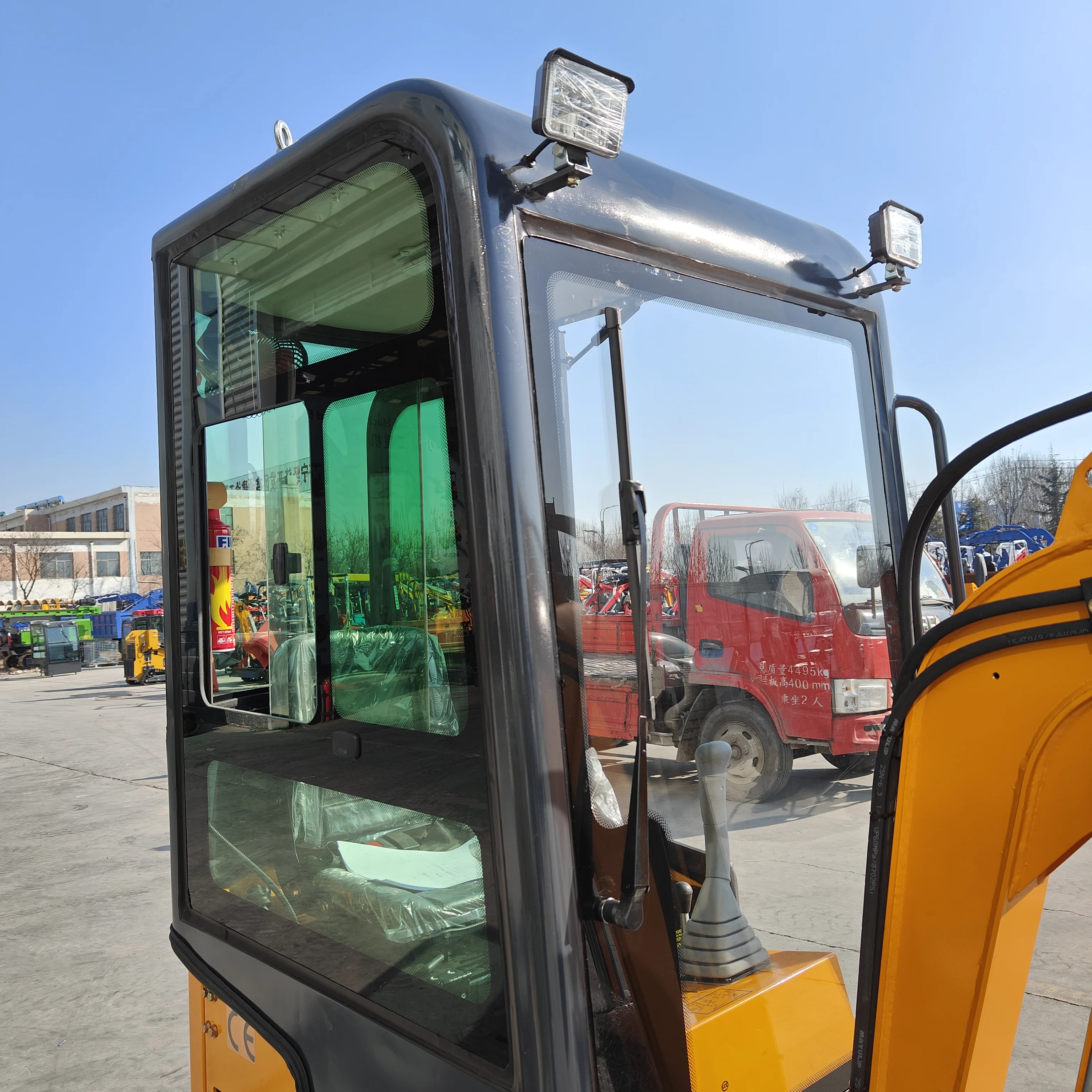 Mini ensacador de fábrica na China 1 tonelada 1,5 toneladas 1,8 toneladas 2,5 toneladas Micro Digger 2 toneladas mini escavadeira kubota hidráulica sobre esteiras