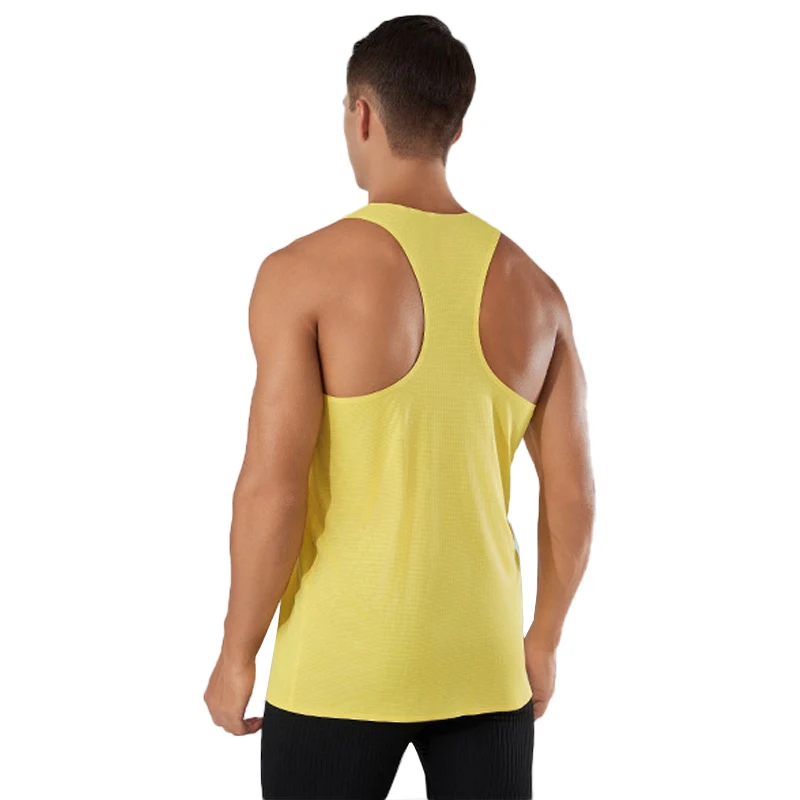 Shapershark Men's Track and Field Fitness Vest, Speed Sports Shirt, Men's Running Quick-Drying Sleeveless Clothing