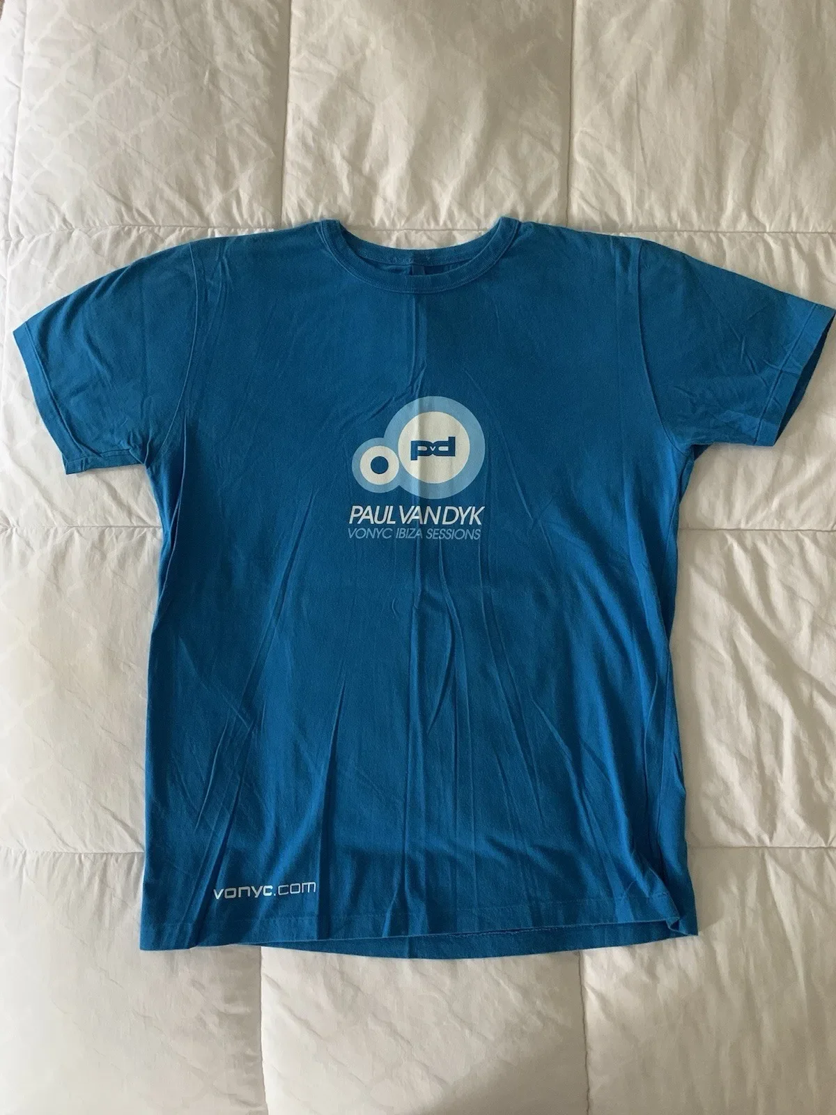 

T-Shirt Paul Van Dyk Vonyc Ibiza Sessions Blue Medium