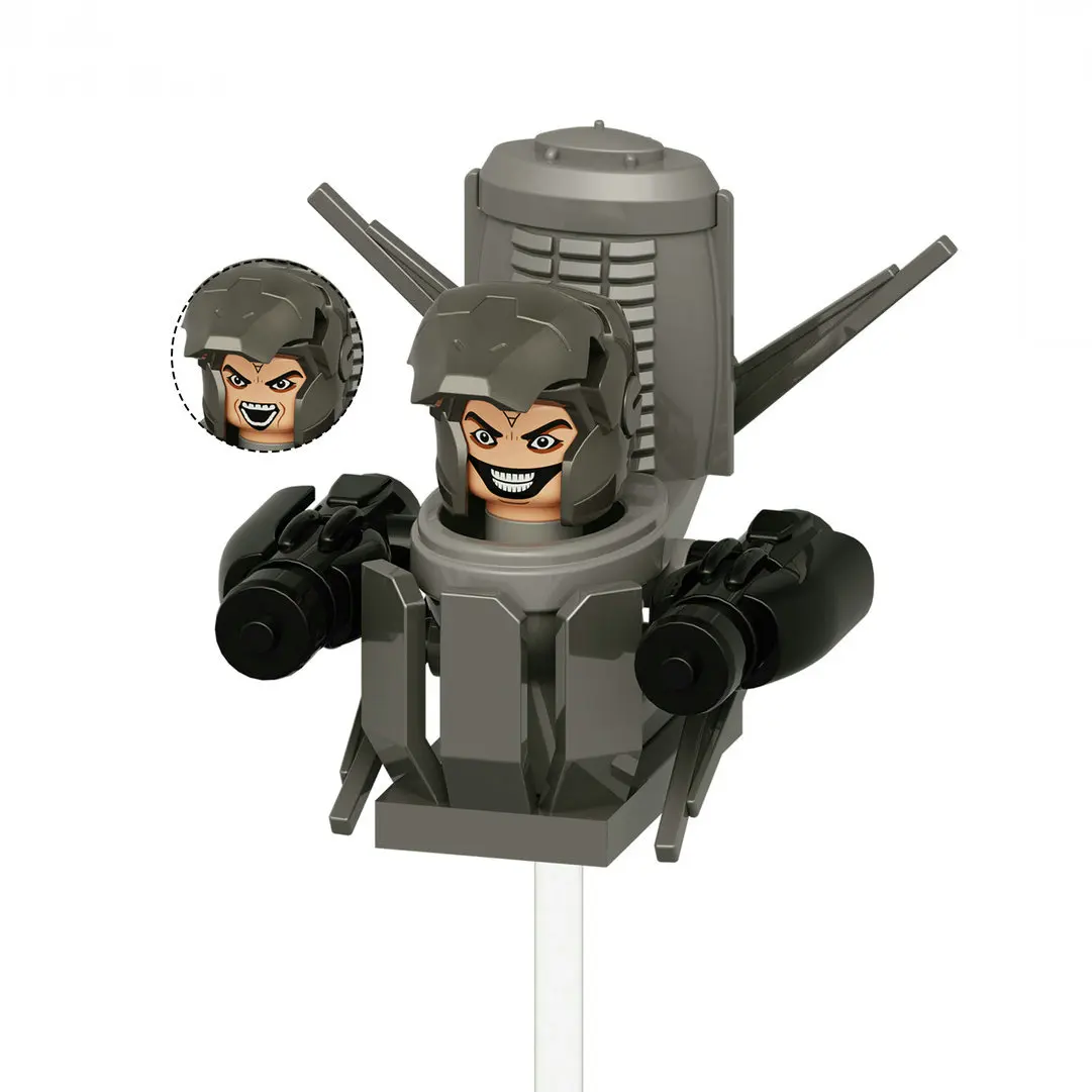 Mini Skibidi Toilette Mann Figur Anime Baustein Spielzeug TvMan Plus Titan Kameramann Lautsprecher Ziegel Modell Kind Geburtstag Geschenke – Detail 17