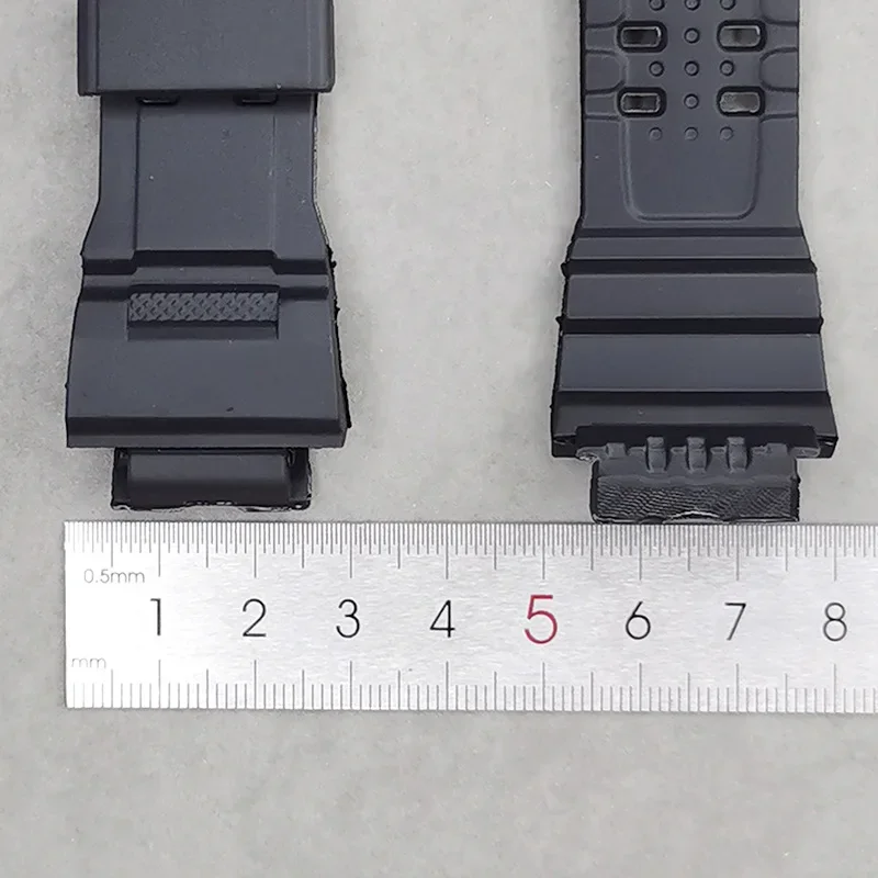 Rubber Watch Band Strap for Casio GW9400 GW 9400 GW9400J Silicone Bracelet  Replacement Black Waterproof Watchbands Accessories