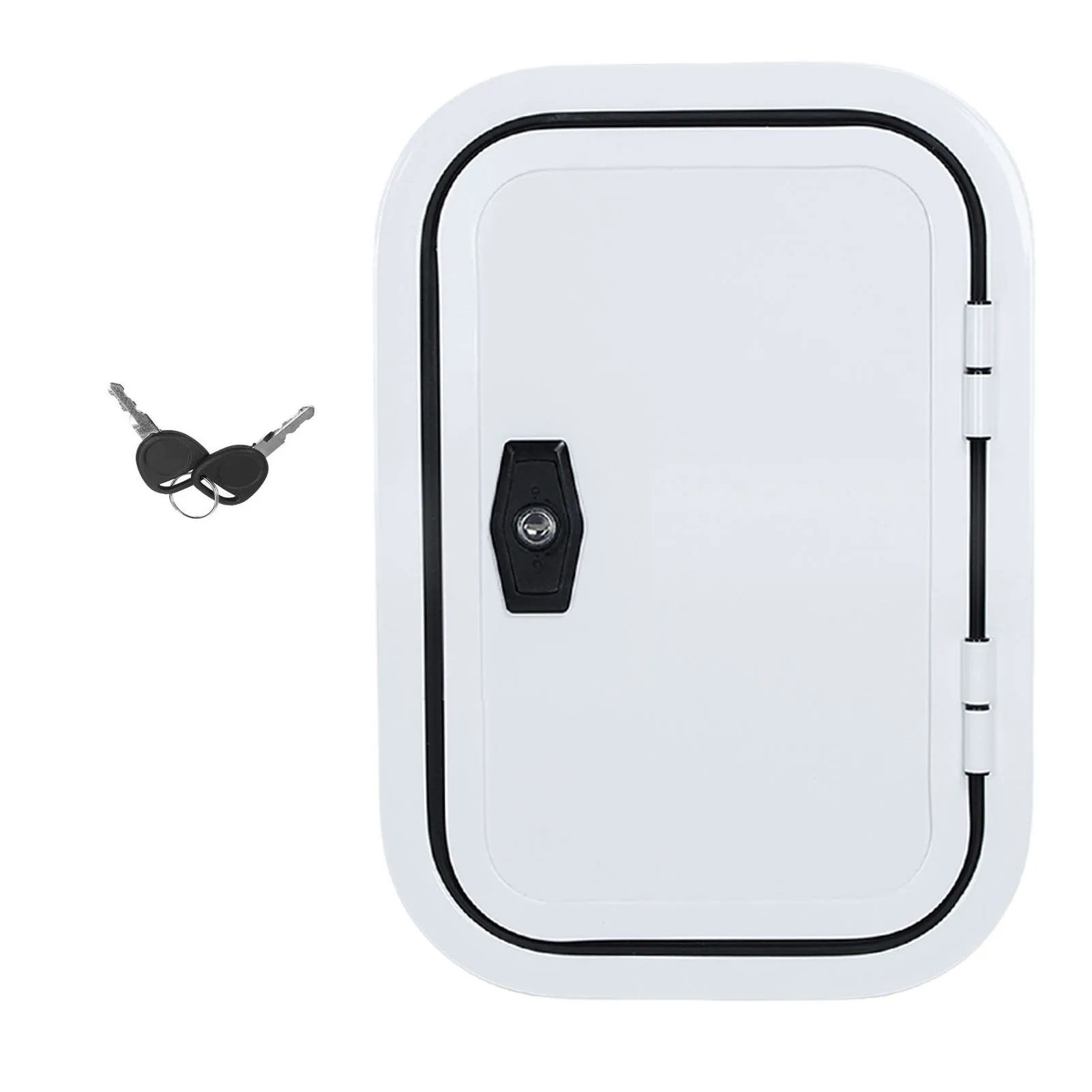 700x400mm Marine Access Hatch Rounded Boat Deck Hatch Access Storage Compartment Hatch for RV Camper New