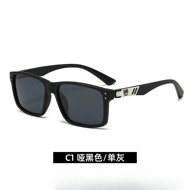 

Square Polarized Sunglasses UV400 Spring Hinges Metal Rivet Retro Driving for Men Women Unisex Lightweight Free Shipping​​