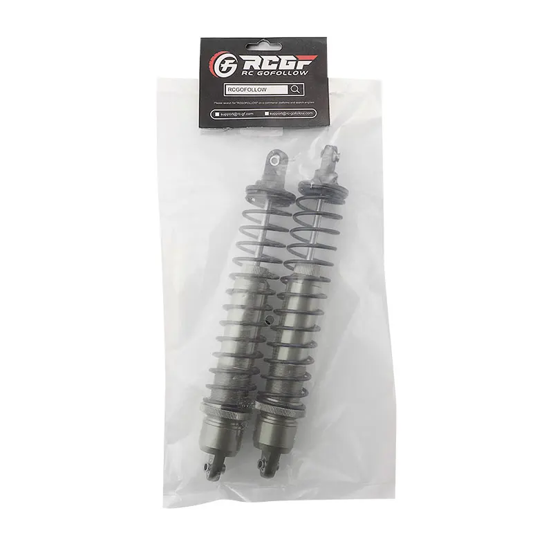 1/5 Aluminum Alloy Smooth Front Rear Shock Absorber For XMAXX RC Car Part RC Car Accessories Replacement Parts Red