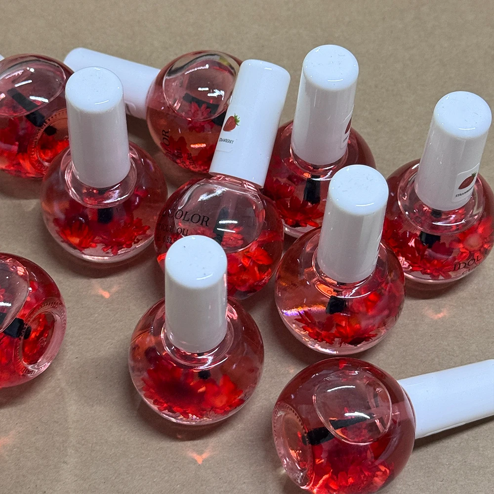 8 Scents 15ml Nail Nutrition Oil for Cuticle Care Repair , Anti-barb , Nourish Hand Repaired Nail Damage Profession ManicureTool