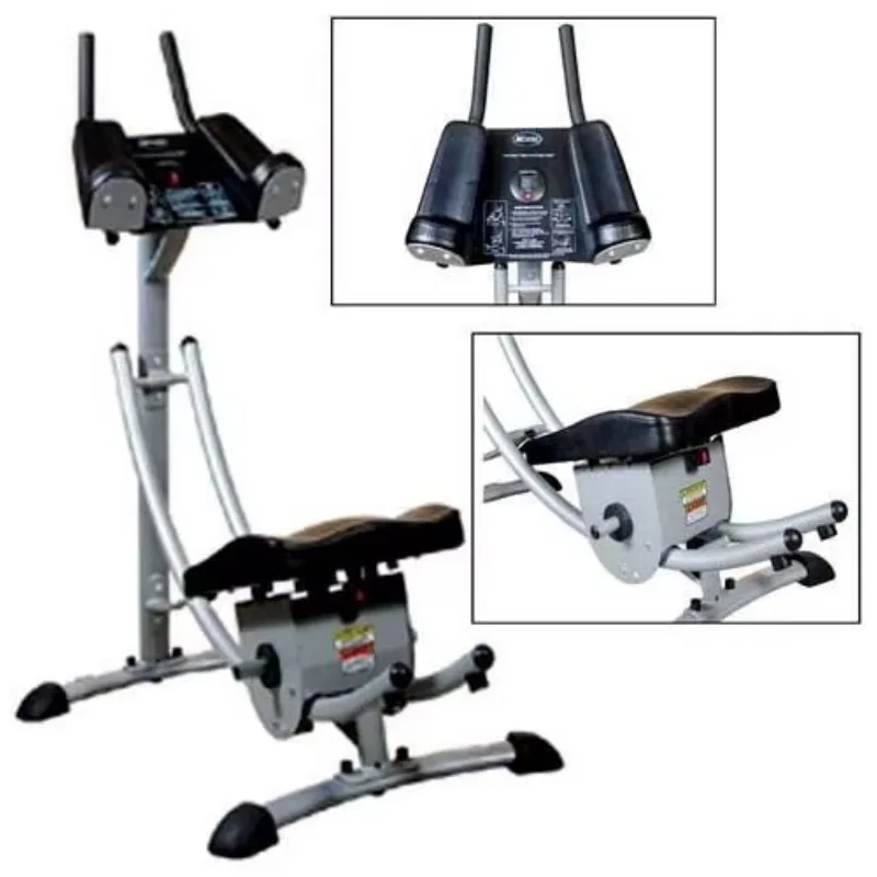 Simple Foldable Abdominal Trainer, Easy to Disassemble Portable Ab Workout Machine for Home Use