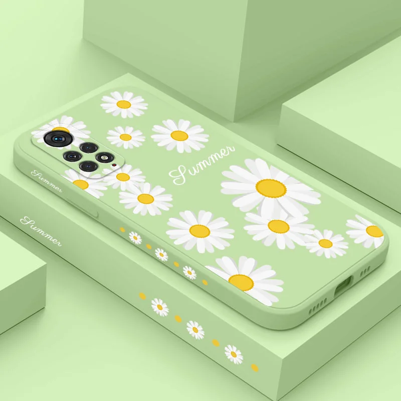 

Oil Painting Daisies Phone Case For Xiaomi Redmi Note 14 13 12 11 11S 11T 10 10A 10T 10S 9T Pro Plus 10C 9A 9C 9T 4G 5G Cover